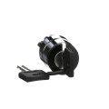 Tête de bouton tournant à clé Schneider ZB4BG4 – Ø22 mm – 2 positions – clé 455 – maintien à gauche/droite – Harmony XB4