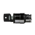 Tête de bouton tournant à clé Schneider ZB4BG4 – Ø22 mm – 2 positions – clé 455 – maintien à gauche/droite – Harmony XB4
