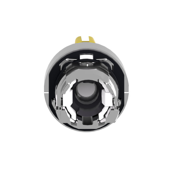 Harmony xb4 - tête bouton tourn lumineux - 3 positions à rappel centre - jaune