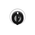 Harmony xb4 - tête bouton tournant clé 455 - ø22 - flush - 3 pos rap c - retr c