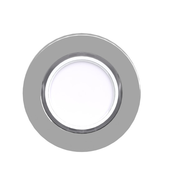 Harmony xb4 - tête bouton poussoir lum del - ø22 - flush - blanc