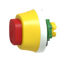Harmony xb5 - tête bouton arrêt d'urgence lumin - pousser tourner - rouge - 120v