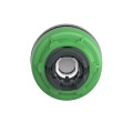 Harmony xb5 - tête bouton poussoir - collerette affleurante flush grise - jaune