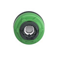 Harmony xb5 - tête bouton poussoir lumin led flush - à impulsion - Ø22 - vert