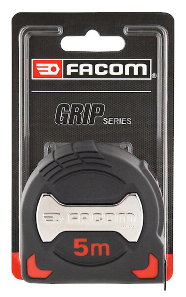 Mètre à ruban 5 m boîtier grip -  897a.528pb