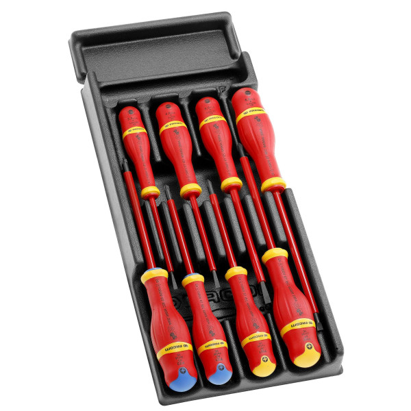 Module de 8 tournevis protwist® isolés 1000 volts