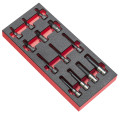 Modules 14 douilles tournevis 6 pans