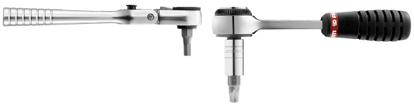 Cliquet 1/4" ultra-compact et rallonge 100 mm -  r.180pb