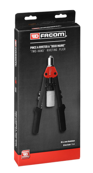 Pince à riveter 2 mains pour usage intensif