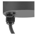 M-pol s tête de lampe 360°, anthracite, 10 w, 750 lm, 2700 k, irc80