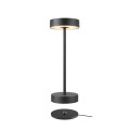 Vinolina, lampe à poser, sans fil, ip54, 2700/3000 k, touch, noir