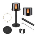 Taha set de luminaires, sans fil, ip65, 2700 k, variable, noir