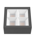 S-cube, plafonnier et applique saillie, 2700/3000k, 15w, phase, 80°, anthracite