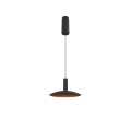 Lalu®, suspension, base led, mix&match, 150 cm, 9,5 w, 3000 k, phase, noir