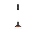 Lalu®, suspension, base led, mix&match, 150 cm, 9,5 w, 3000 k, phase, noir