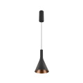 Lalu®, suspension, base led, mix&match, 150 cm, 9,5 w, 3000 k, phase, noir