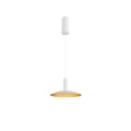 Lalu®, suspension, base led, mix&match, 150 cm, 9,5 w, 3000 k, phase, blanc