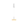 Lalu®, suspension, base led, mix&match, 150 cm, 9,5 w, 3000 k, phase, blanc