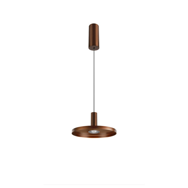 Lalu®, suspension, base led, mix&match, 150 cm, 9,5 w, 3000 k, phase, bronze