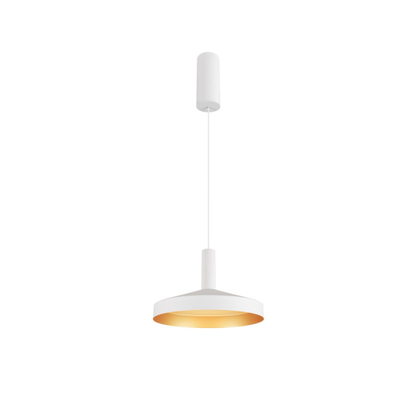 Lalu® tetra 24, abat-jour, mix&match, h : 6,7 cm, blanc/or