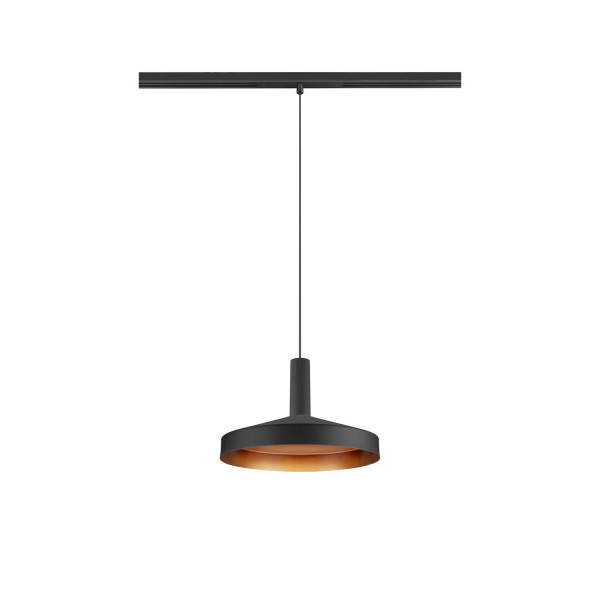 Lalu® tetra 24, abat-jour, mix&match, h : 6,7 cm, noir/bronze antique