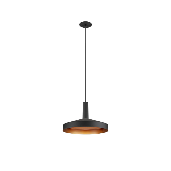 Lalu® tetra 24, abat-jour, mix&match, h : 6,7 cm, noir/bronze antique