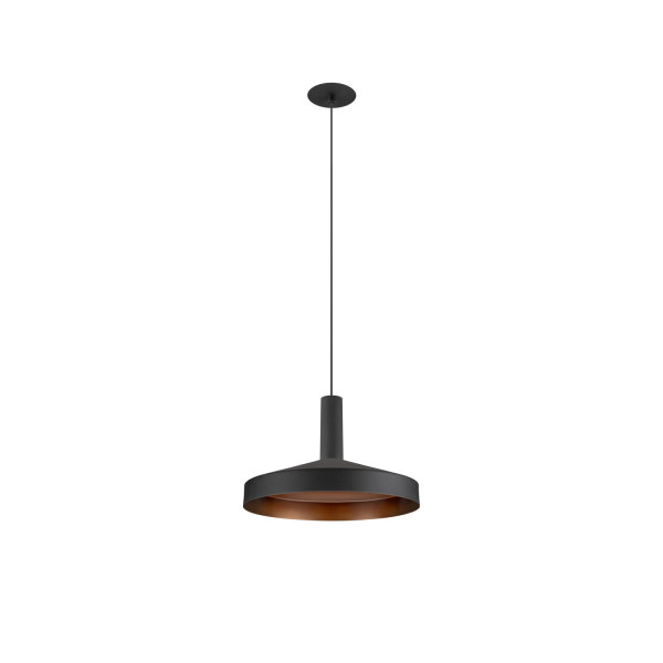 Lalu® tetra 24, abat-jour, mix&match, h : 6,7 cm, noir/bronze antique