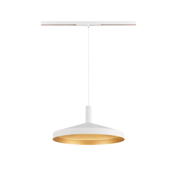 Lalu® tetra 36, abat-jour, mix&match, h : 8,9 cm, blanc/or