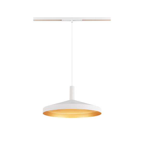 Lalu® tetra 36, abat-jour, mix&match, h : 8,9 cm, blanc/or