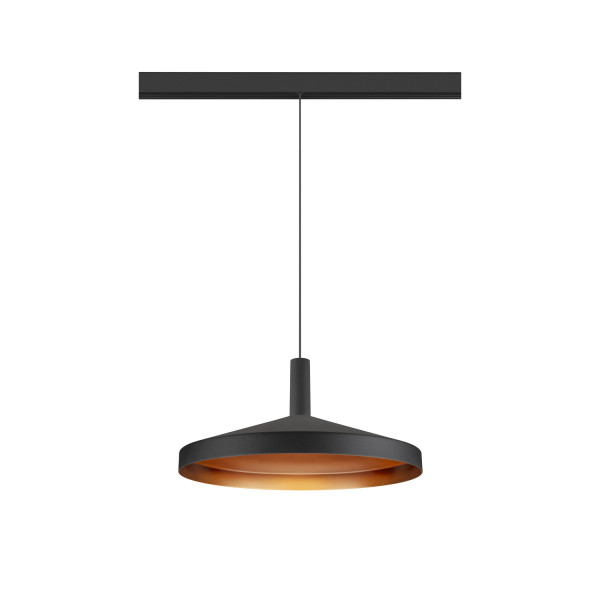 Lalu® tetra 36, abat-jour, mix&match, h : 8,9 cm, noir/bronze antique