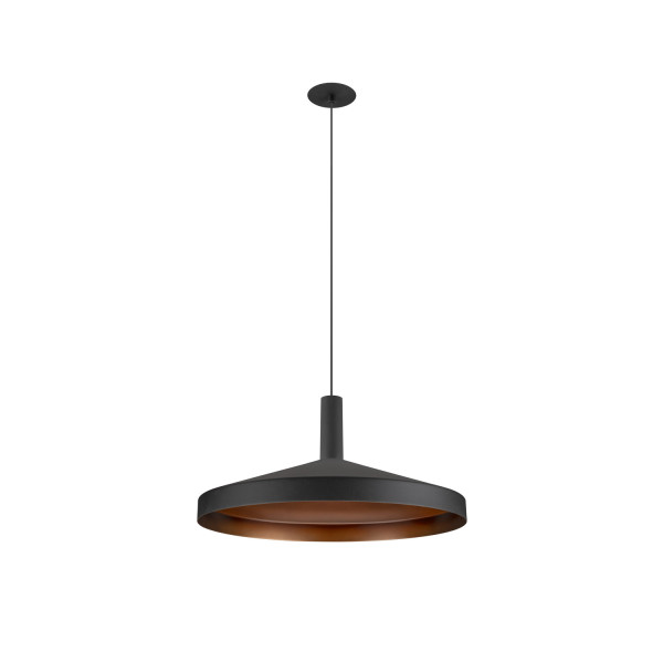 Lalu® tetra 36, abat-jour, mix&match, h : 8,9 cm, noir/bronze antique