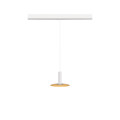 Lalu® elypse 15, abat-jour, mix&match, h : 1,4 cm, blanc/or