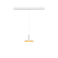 Lalu® elypse 15, abat-jour, mix&match, h : 1,4 cm, blanc/or
