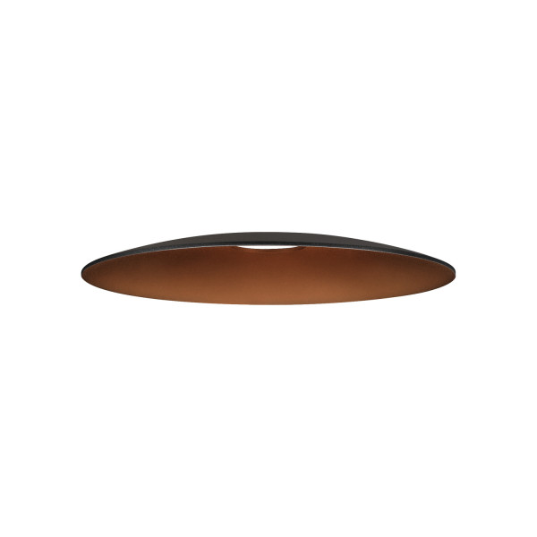 Lalu® elypse 15, abat-jour, mix&match, h : 1,4 cm, noir/bronze antique