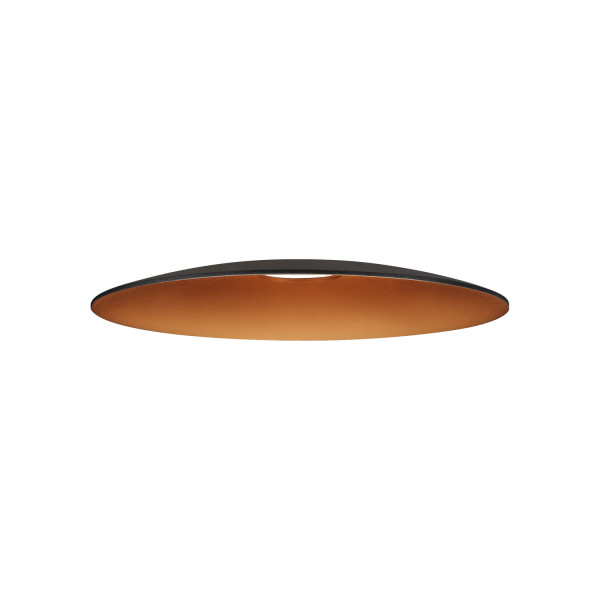 Lalu® elypse 15, abat-jour, mix&match, h : 1,4 cm, noir/bronze antique