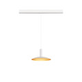 Lalu® elypse 22, abat-jour, mix&match, h : 2,8 cm, blanc/or