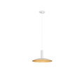 Lalu® elypse 22, abat-jour, mix&match, h : 2,8 cm, blanc/or