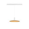 Lalu® elypse 33, abat-jour, mix&match, h : 3,5 cm, blanc/or