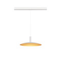 Lalu® elypse 33, abat-jour, mix&match, h : 3,5 cm, blanc/or