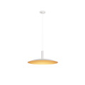 Lalu® elypse 33, abat-jour, mix&match, h : 3,5 cm, blanc/or