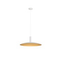 Lalu® elypse 33, abat-jour, mix&match, h : 3,5 cm, blanc/or