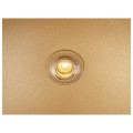 Lalu® elypse 33, abat-jour, mix&match, h : 3,5 cm, blanc/or