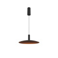 Lalu® elypse 33, abat-jour, mix&match, h : 3,5 cm, noir/bronze antique