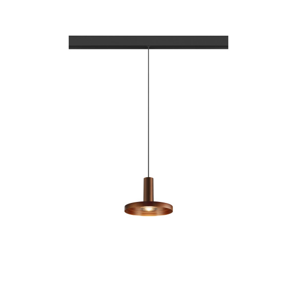 Lalu® plate 15, abat-jour, mix&match, h : 1,5 cm, bronze antique