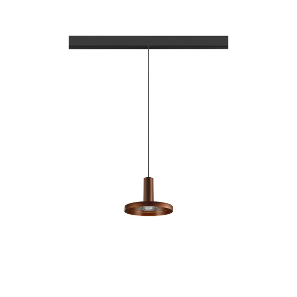 Lalu® plate 15, abat-jour, mix&match, h : 1,5 cm, bronze antique