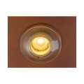 Lalu® plate 15, abat-jour, mix&match, h : 1,5 cm, bronze antique