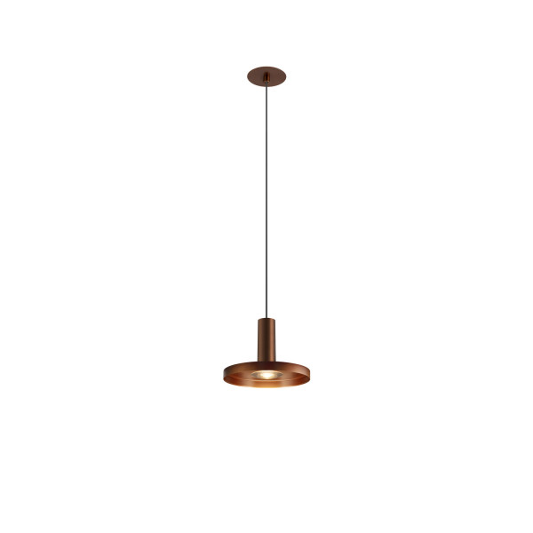 Lalu® plate 15, abat-jour, mix&match, h : 1,5 cm, bronze antique