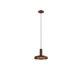 Lalu® plate 15, abat-jour, mix&match, h : 1,5 cm, bronze antique