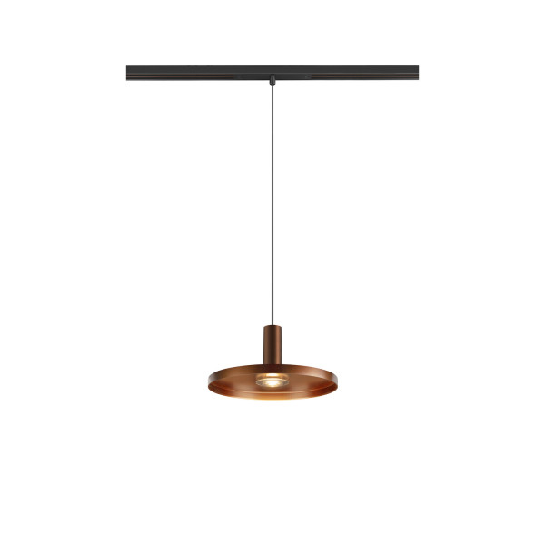 Lalu® plate 22, abat-jour, mix&match, h : 1,5 cm, bronze antique