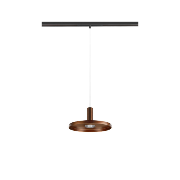 Lalu® plate 22, abat-jour, mix&match, h : 1,5 cm, bronze antique